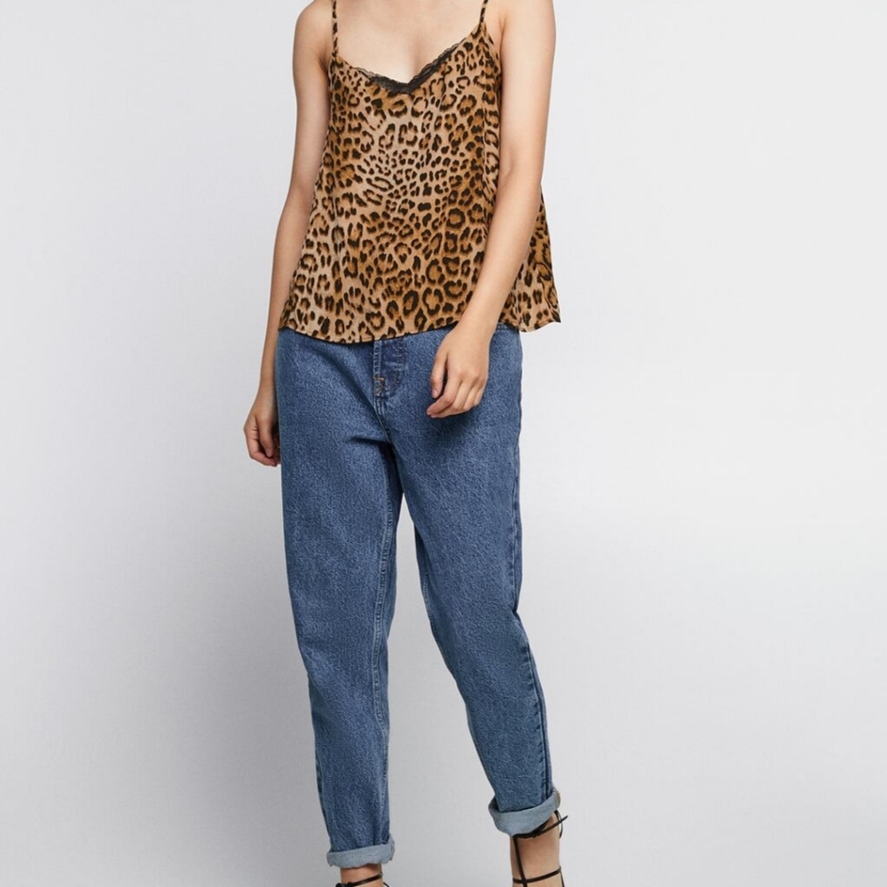 🆕🌿zara LEOPARD PRINT CAMI🌿 - Picture 4 of 8